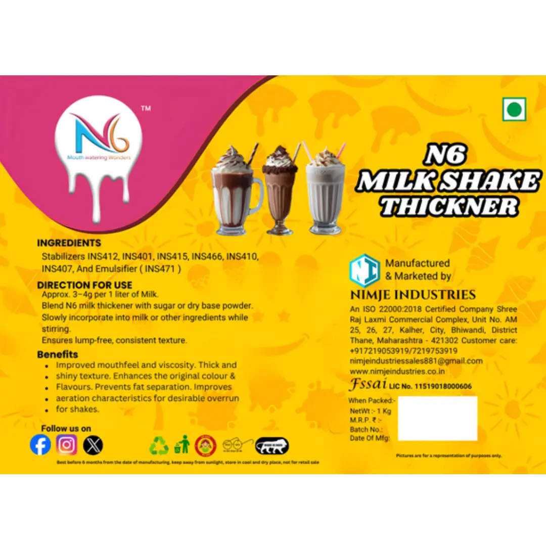 N6 Milk Shake Thickener