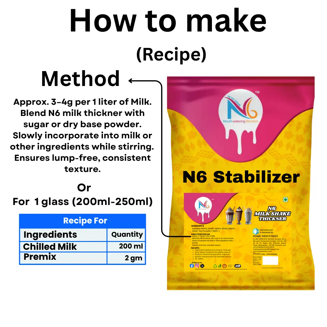 N6 Milk Shake Thickener