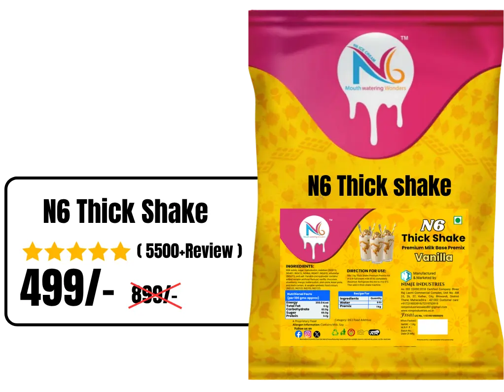 N6 Commercial Premix product for hotels and cafes