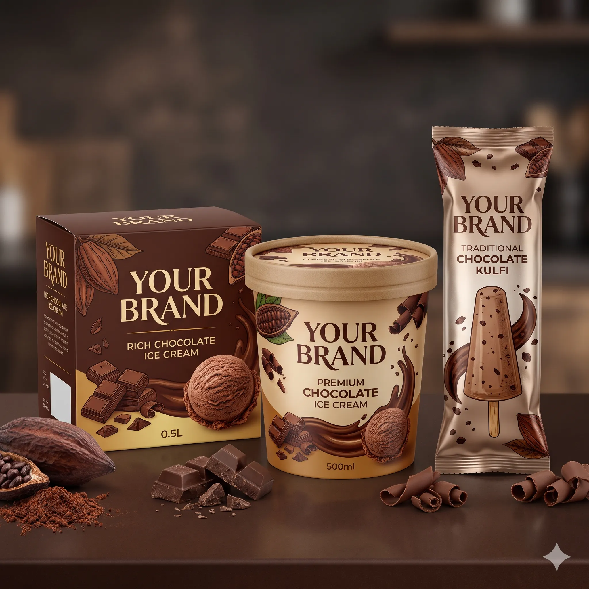 Chocolate ice cream
