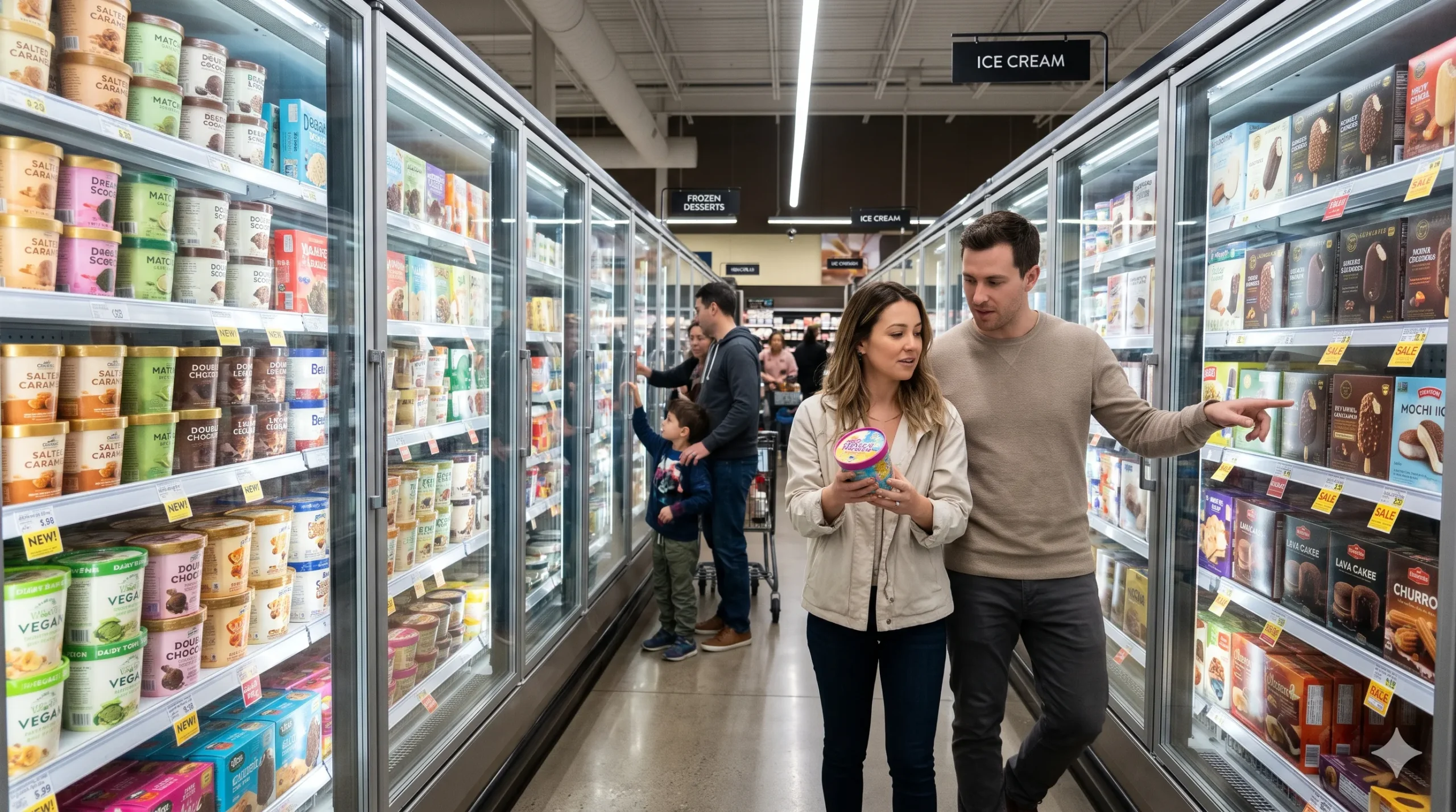 Retail frozen dessert inspiration