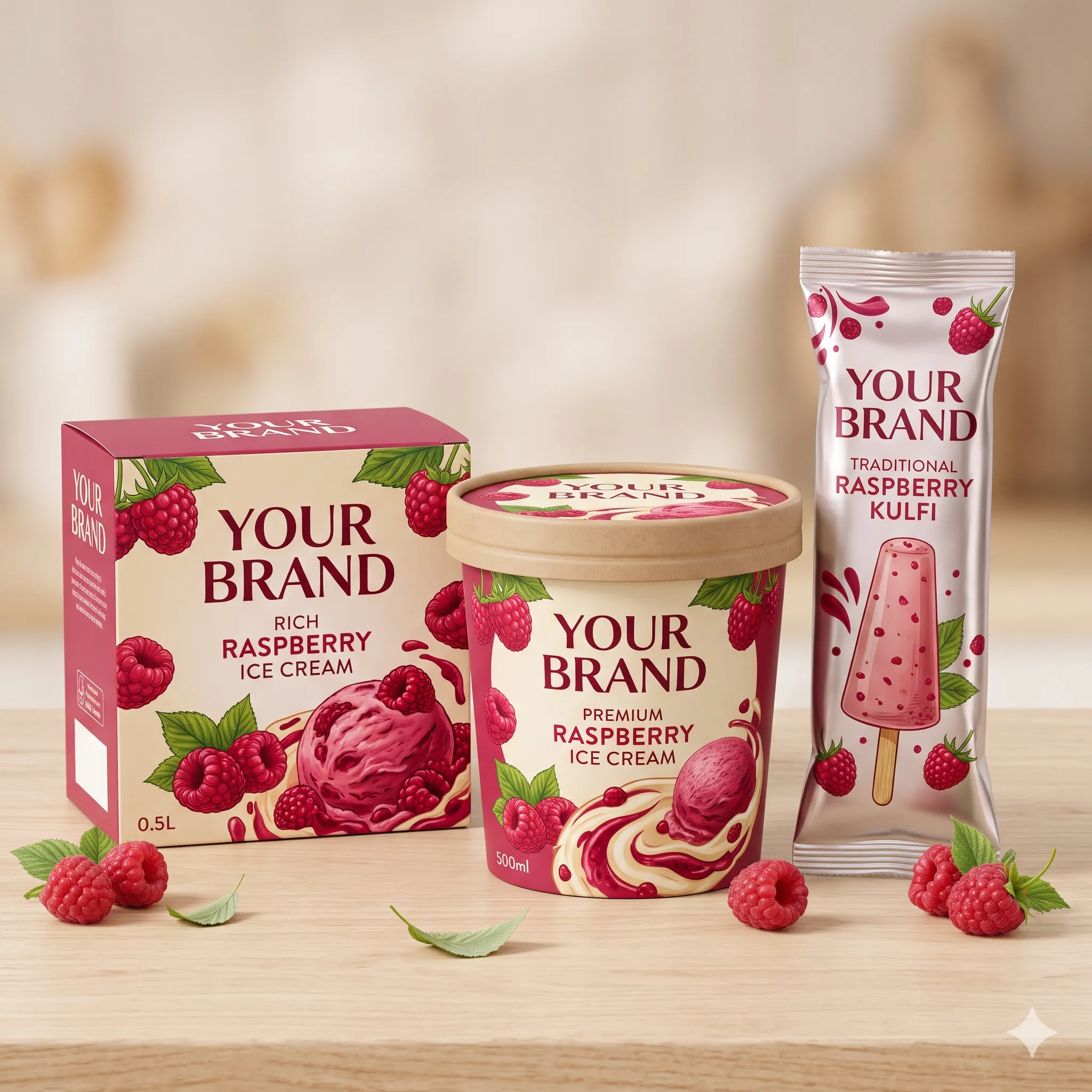 Raspberry dessert inspiration