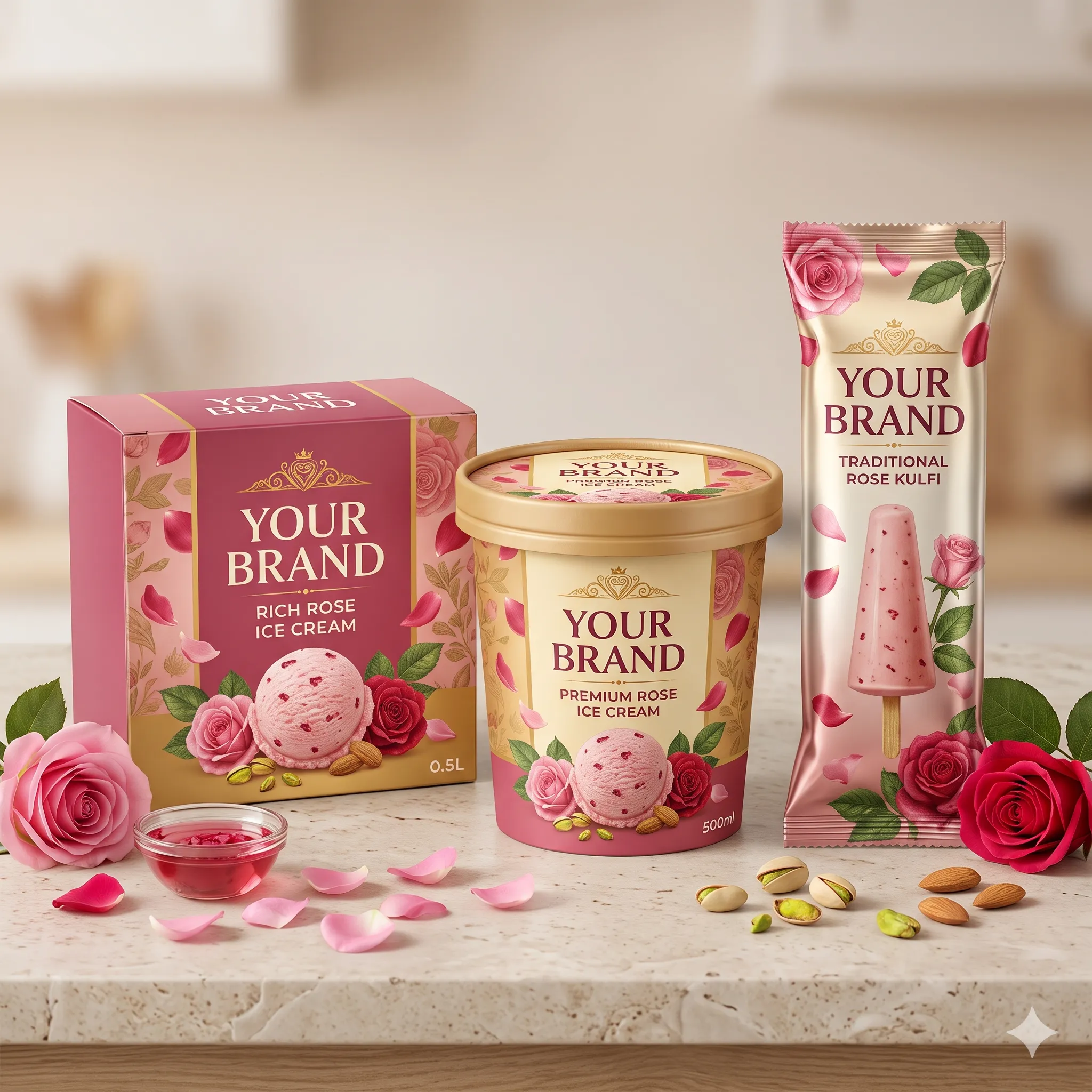Rose dessert inspiration