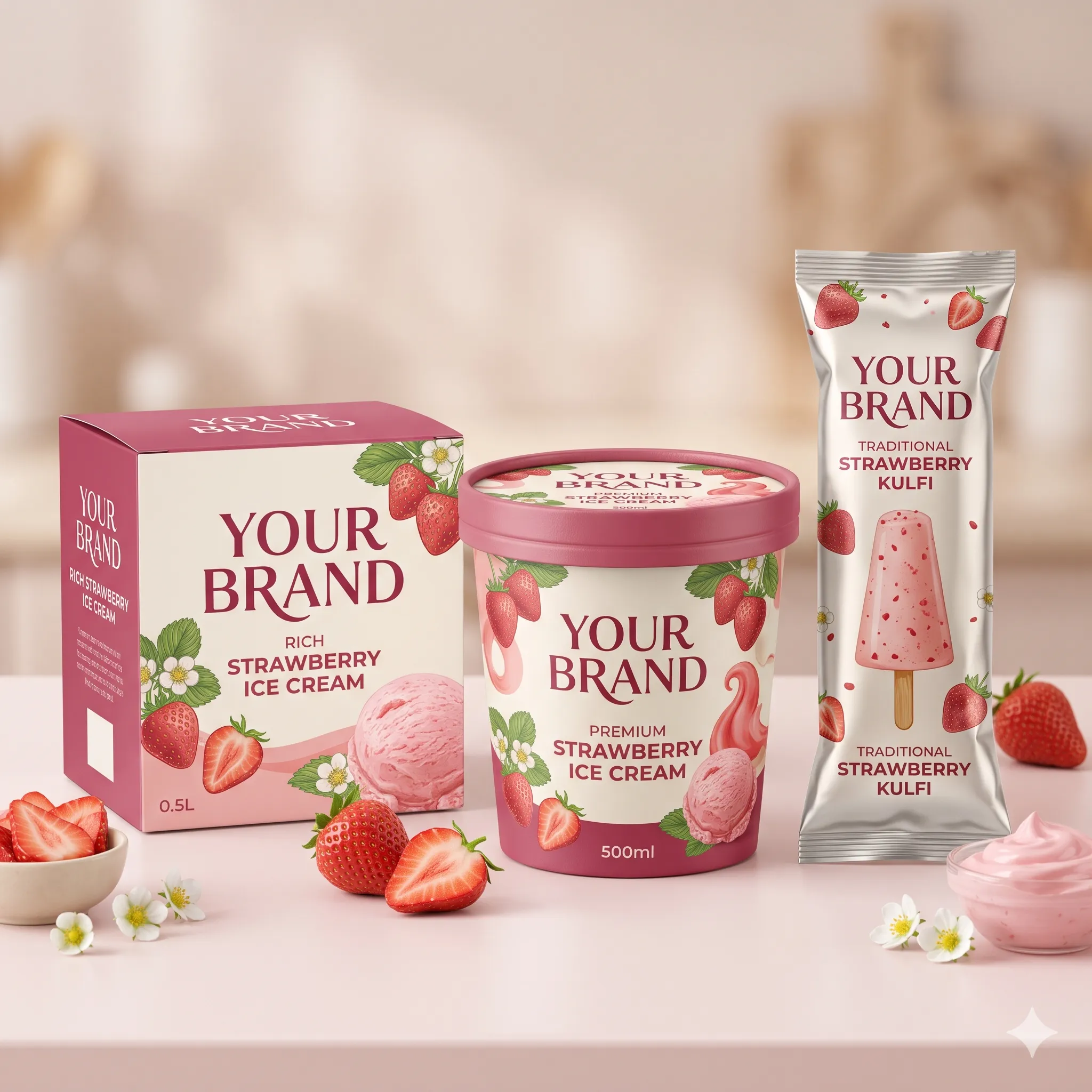 Strawberry dessert inspiration