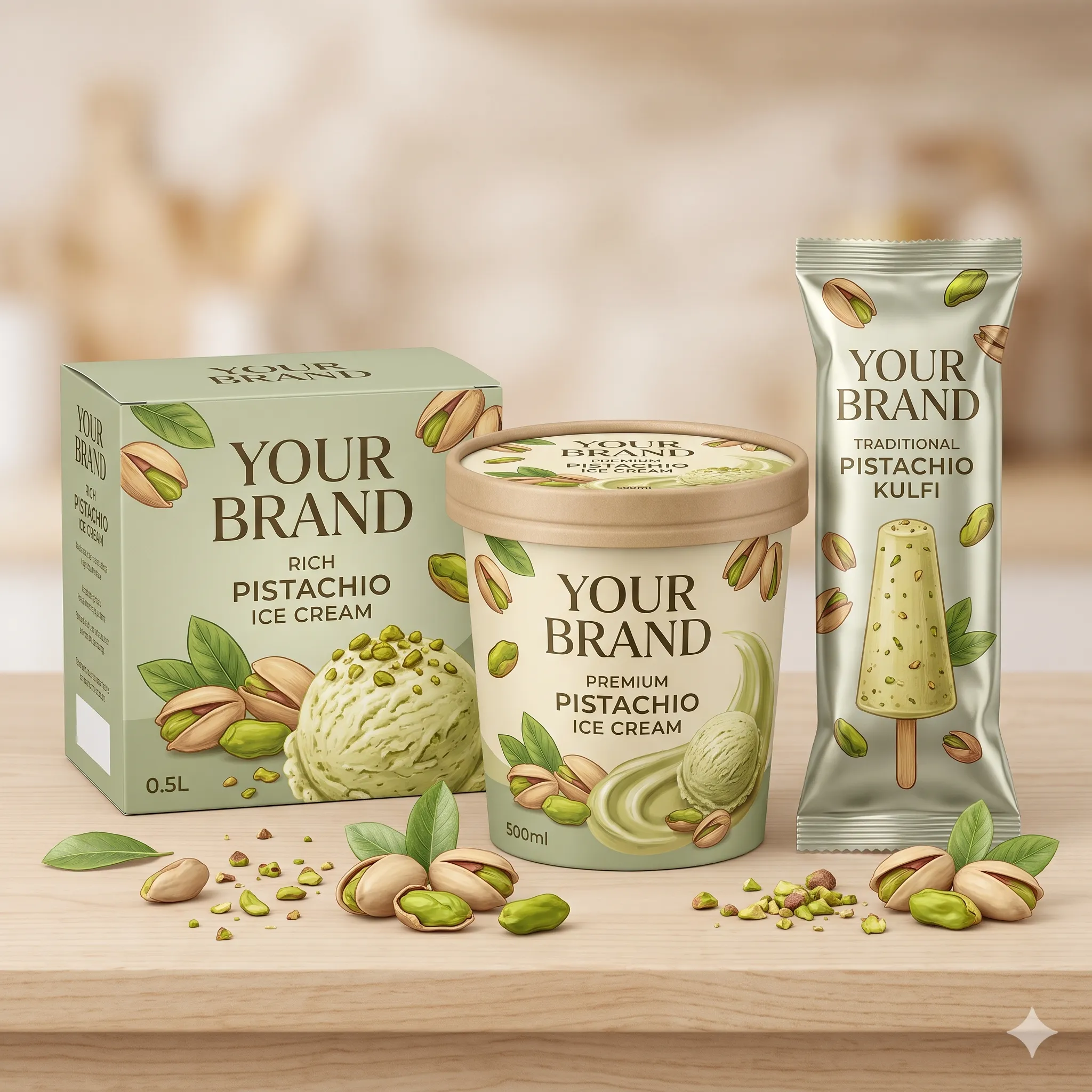 Pistachio dessert inspiration